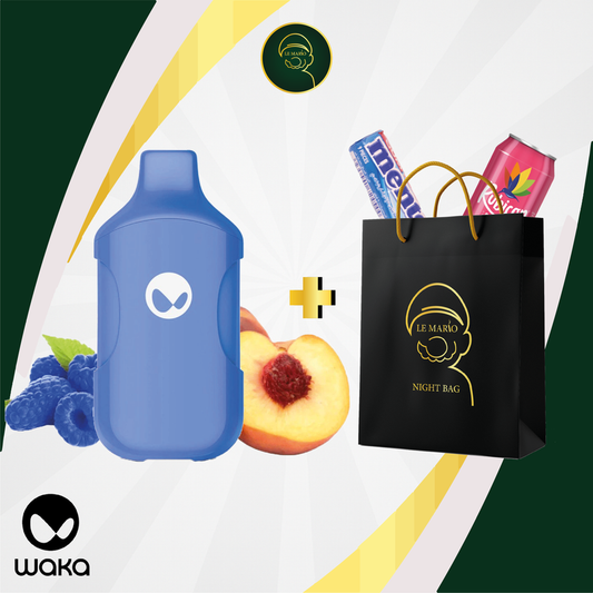 Waka Vape Kick – 15 000 Puffs Peach Blueberry Raspberry 🍑🫐🍓✨