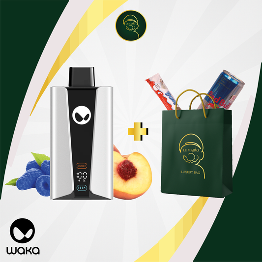 Waka SoPro Peach Blue Raspberry 25 000 Puffs | Vape Jetable Maroc