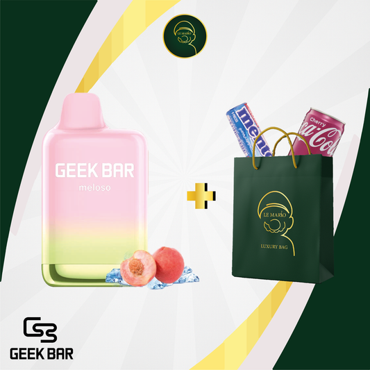 Geek Bar Meloso Max – 9 000 Puffs Peach Ice 🍑❄️✨