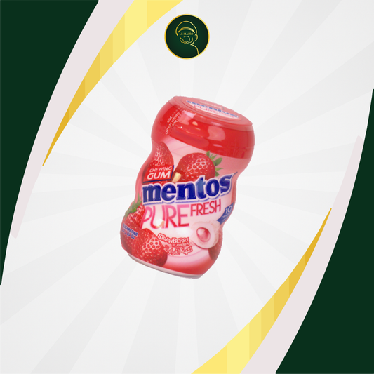 Pure Fresh Strawberry Bottle Mentos Gum SS