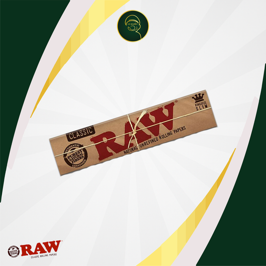 RAW Classic King Size Slim Rolling Papers 🌿✨