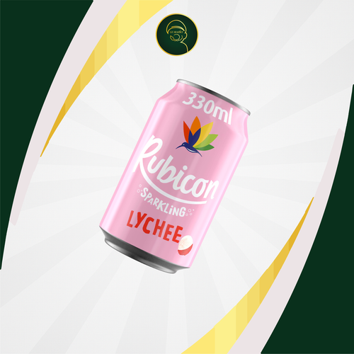 Rubicon Sparkling Lychee Can 330Ml