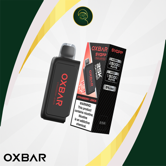 Pod Oxbar Svopp – Jetable Strawberry Lemon 5%