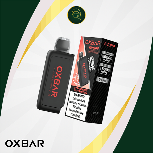 Pod Oxbar Svopp – Jetable Strawberry Watermelon 5%