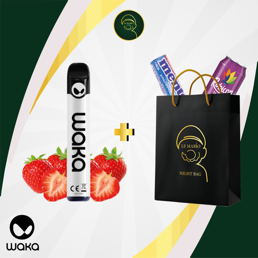 Waka Vape Solo 2 – 2500 Puffs Strawberry Burst 🍓✨