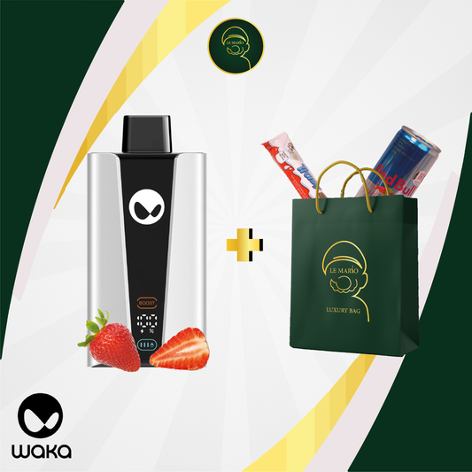 Waka SoPro Strawberry Burst 25 000 Puffs | Vape Jetable Maroc