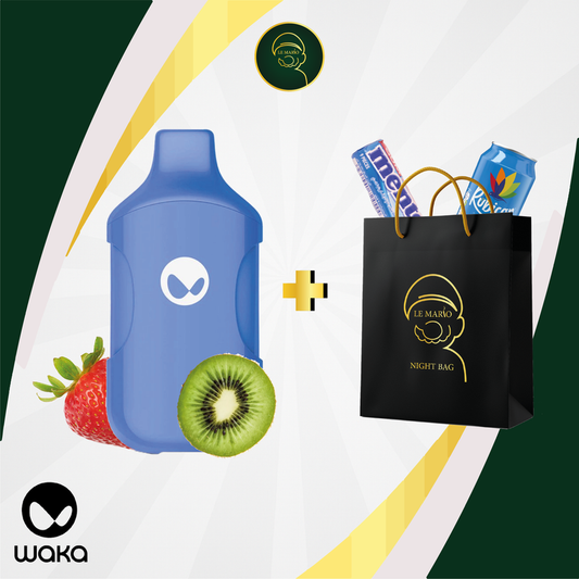 Waka Vape Kick – 15 000 Puffs Strawberry Kiwi 🍓🥝✨