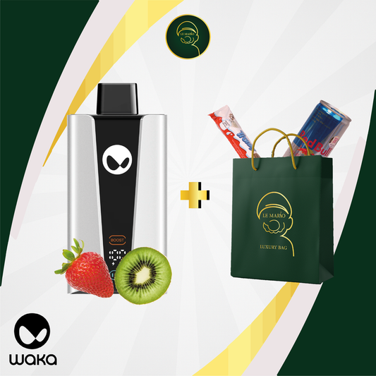 Waka SoPro Strawberry Kiwi 25 000 Puffs | Vape Jetable Maroc