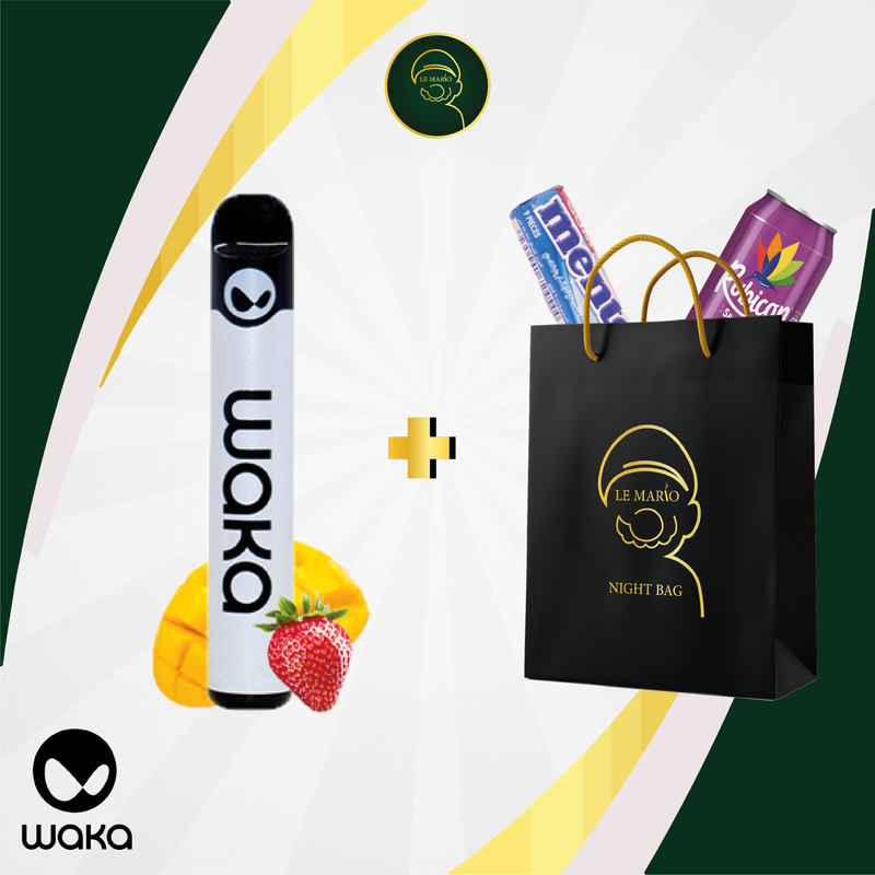 Waka Vape Solo 2 – 2500 Puffs Strawberry Mango 🍓🥭✨