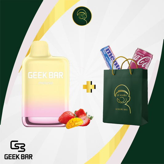 Geek Bar Meloso Max – 9 000 Puffs Strawberry Mango 🍓🥭✨