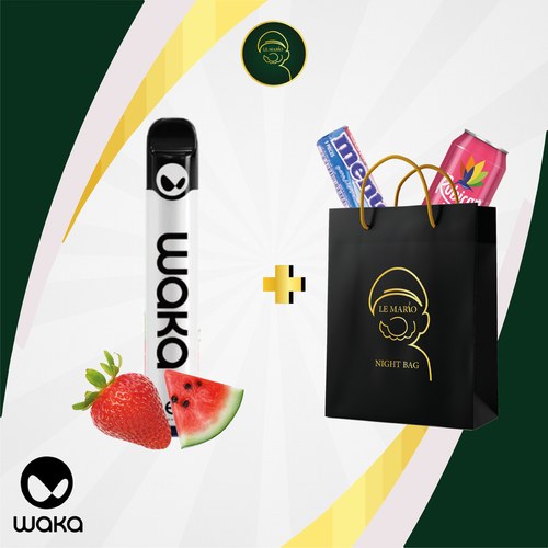 Waka Vape Solo 2 – 2500 Puffs Strawberry Watermelon 🍓🍉✨