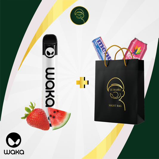 Waka Vape Solo 2 – 2500 Puffs Strawberry Watermelon 🍓🍉✨