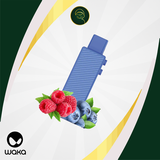 Waka Creator Pod Blueberry Raspberry 15 Puffs | Vape Jetable Maroc