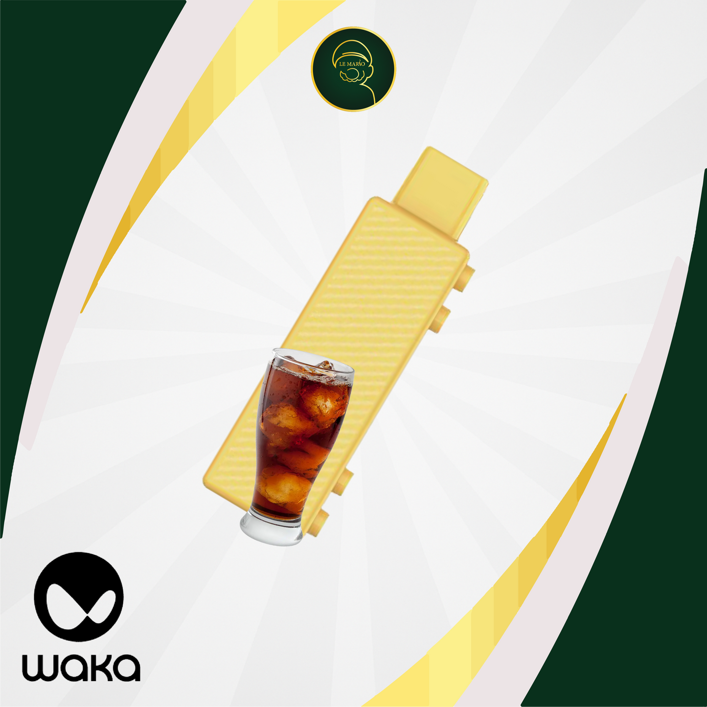 Waka Creator Pod Cola 15 Puffs | Vape Jetable Maroc