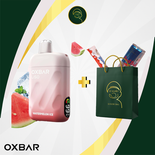 Oxbar Liso – 28 000 Puffs Watermelon Ice 🍉❄️✨