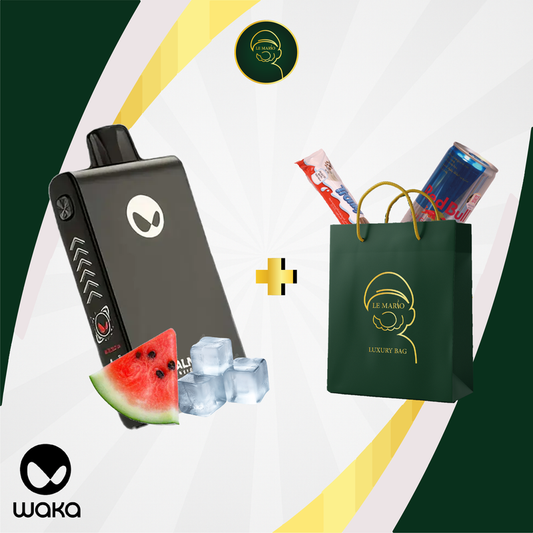 Waka Blade Watermelon Ice 30K Puffs | Vape Jetable Casablanca Maroc - Le Mario