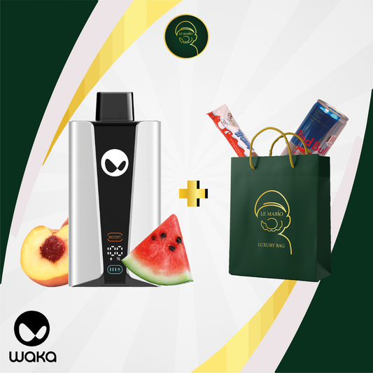 Waka SoPro Watermelon Peach 25 000 Puffs | Vape Jetable Maroc